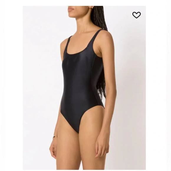 Lygia & Nanny Hapuna Size XS Black low-back swimsuit One Piece NEW! - Picture 4 of 9